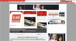 Desktop Screenshot of e46fanatics.com